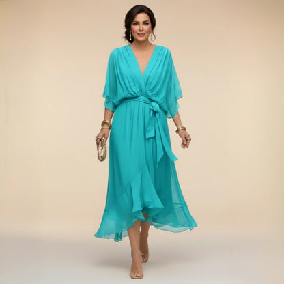 Monica™ | Vestido De Chiffon