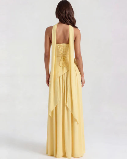 Vestido Maxi Chloe - Marrón