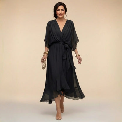 Monica™ | Vestido De Chiffon