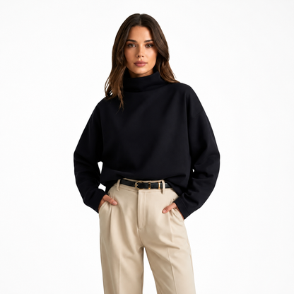 Gabriela | Suéter elegante de cuello alto