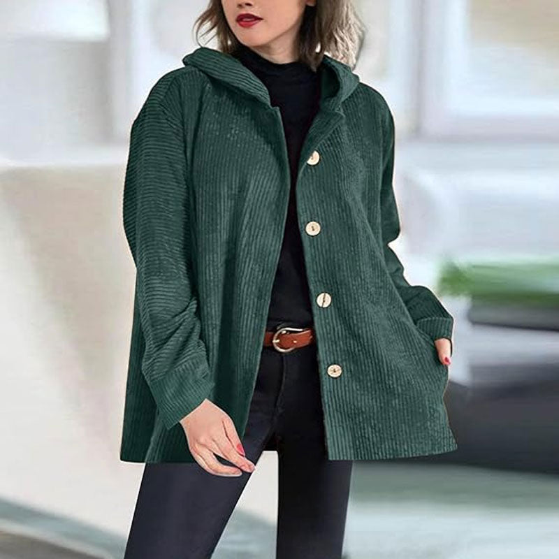 Isabelle ⏐Sudadera casual de terciopelo para otoño