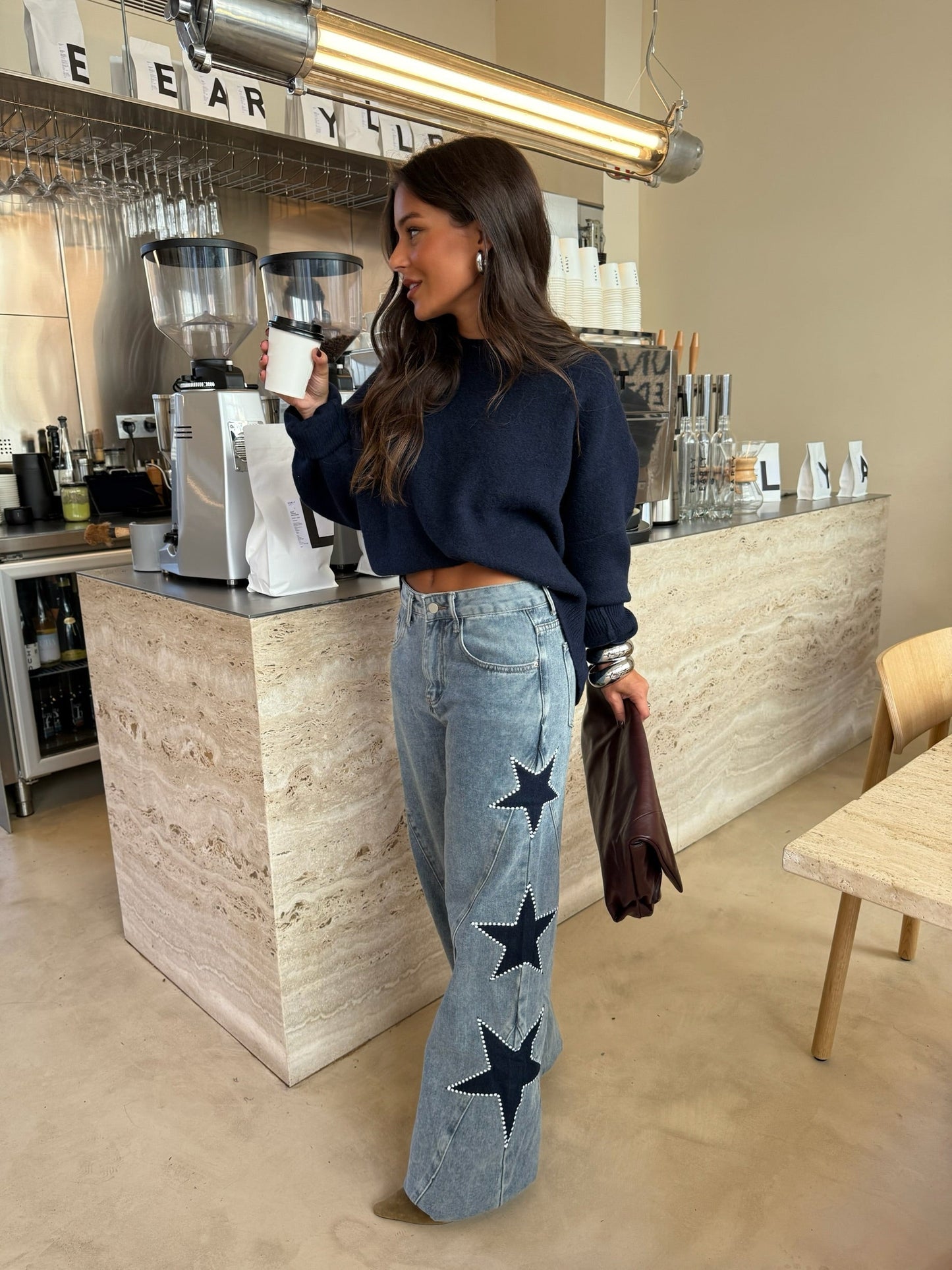 Estela™ | Jeans con diseño de estrellas