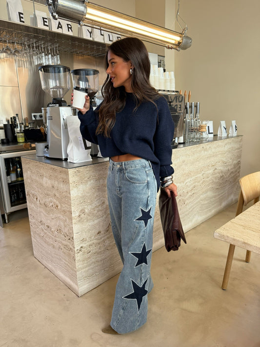 Estela™ | Jeans con diseño de estrellas