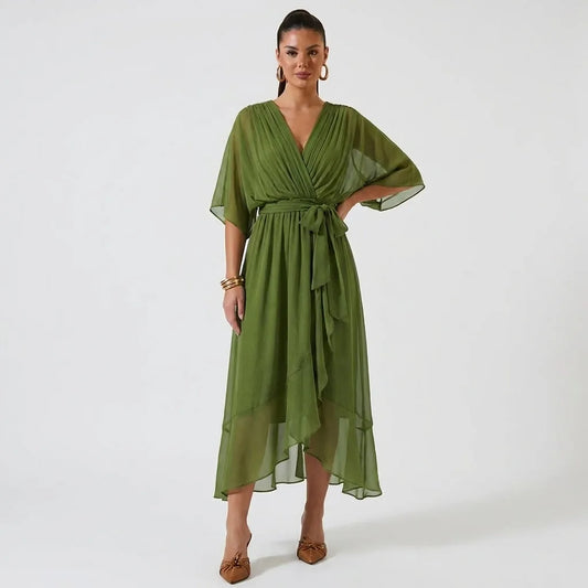 Monica™ | Vestido De Chiffon