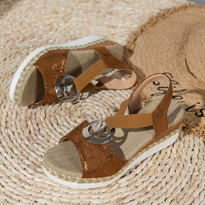 Elenira | Sandalias para mujer con diseño cómodo y tira ajustable