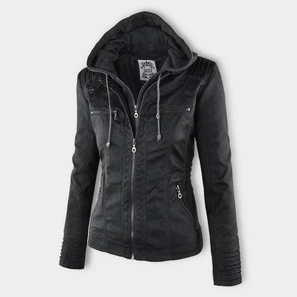 Monika | chaqueta de piel vegana