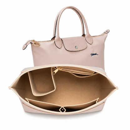 BOLSA TOTE GRANDE LONGCHAM | BEIGE CLARO