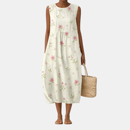 Emilia | Vestido midi fluido