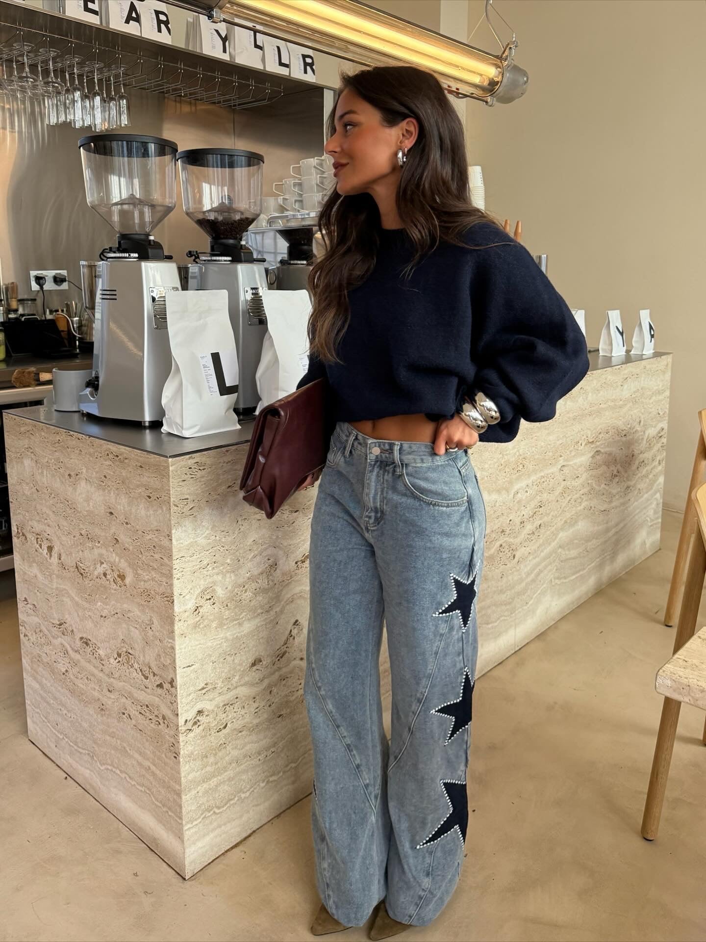 Estela™ | Jeans con diseño de estrellas
