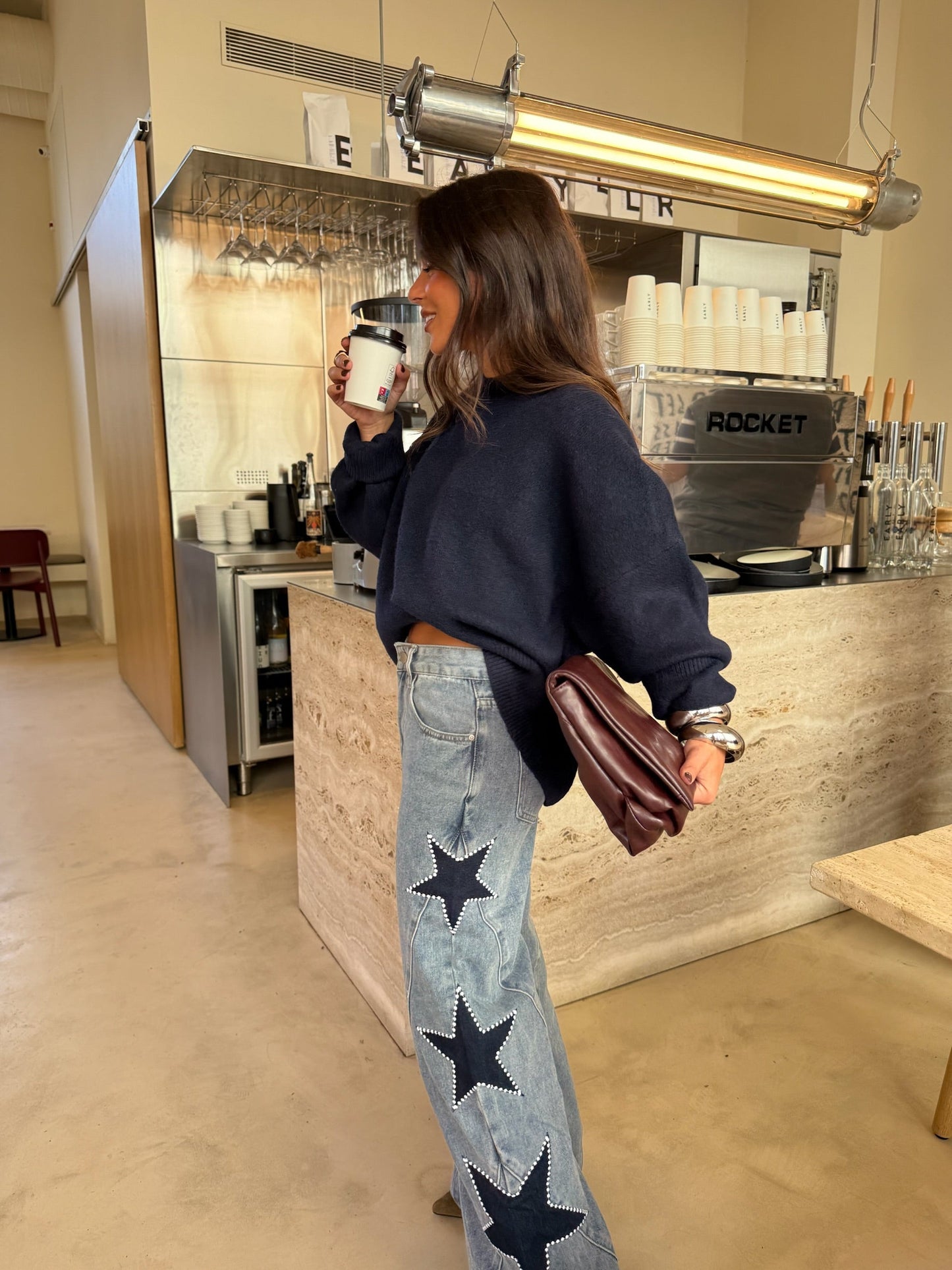 Estela™ | Jeans con diseño de estrellas