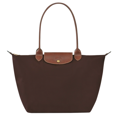 BOLSA TOTE GRANDE LONGCHAM | CAFÉ OSCURO