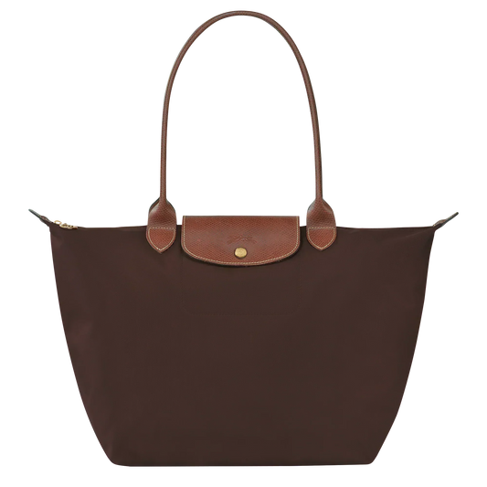 BOLSA TOTE GRANDE LONGCHAM | CAFÉ OSCURO