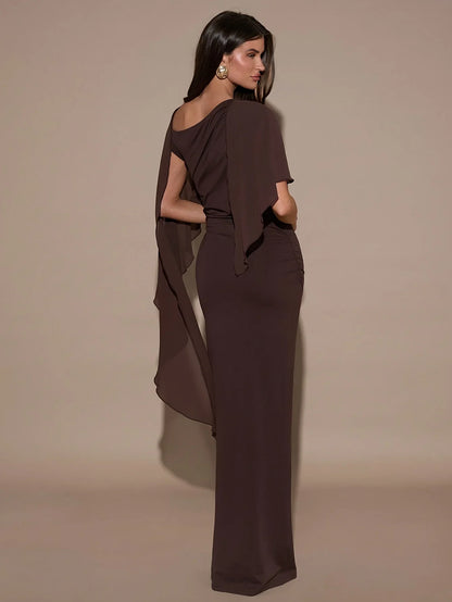 Aurora | Vestido Con Capa