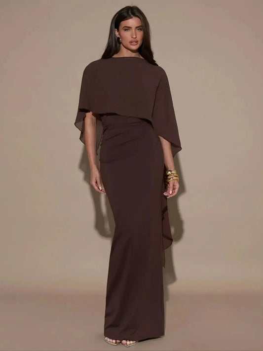 Aurora | Vestido Con Capa