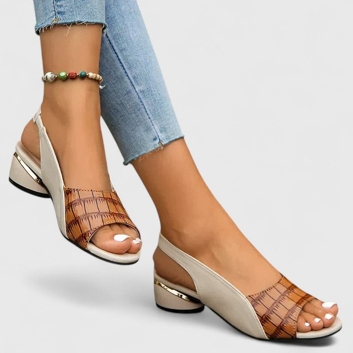 Maria | Sandalias elegantes de cuero para mujer