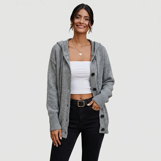 Amelia Cardigan de Punto Suave