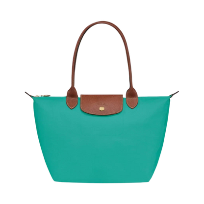 BOLSA TOTE GRANDE LONGCHAM | TURQUESA