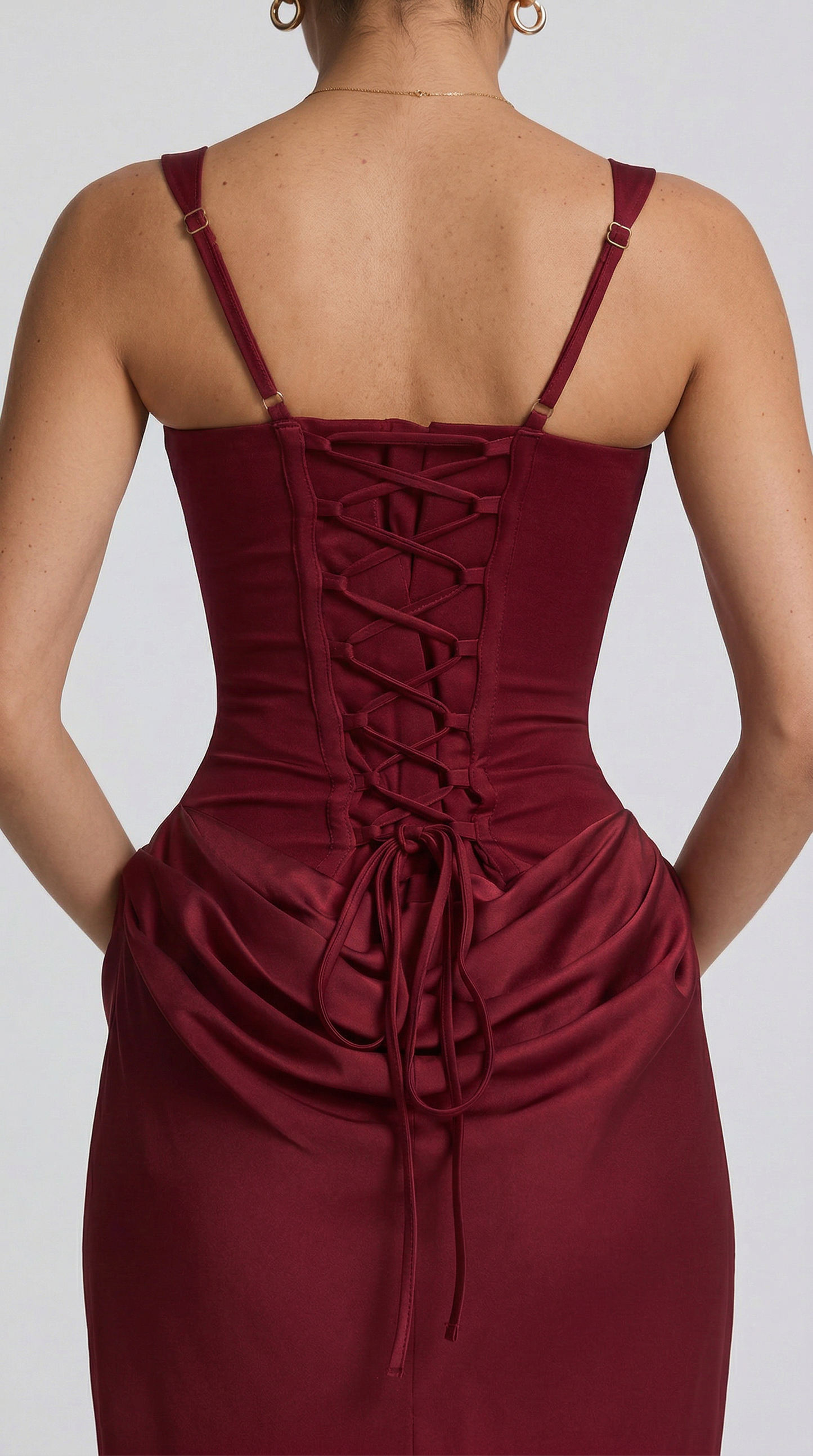 Vestido Maxi Julie Hourglass - Limón