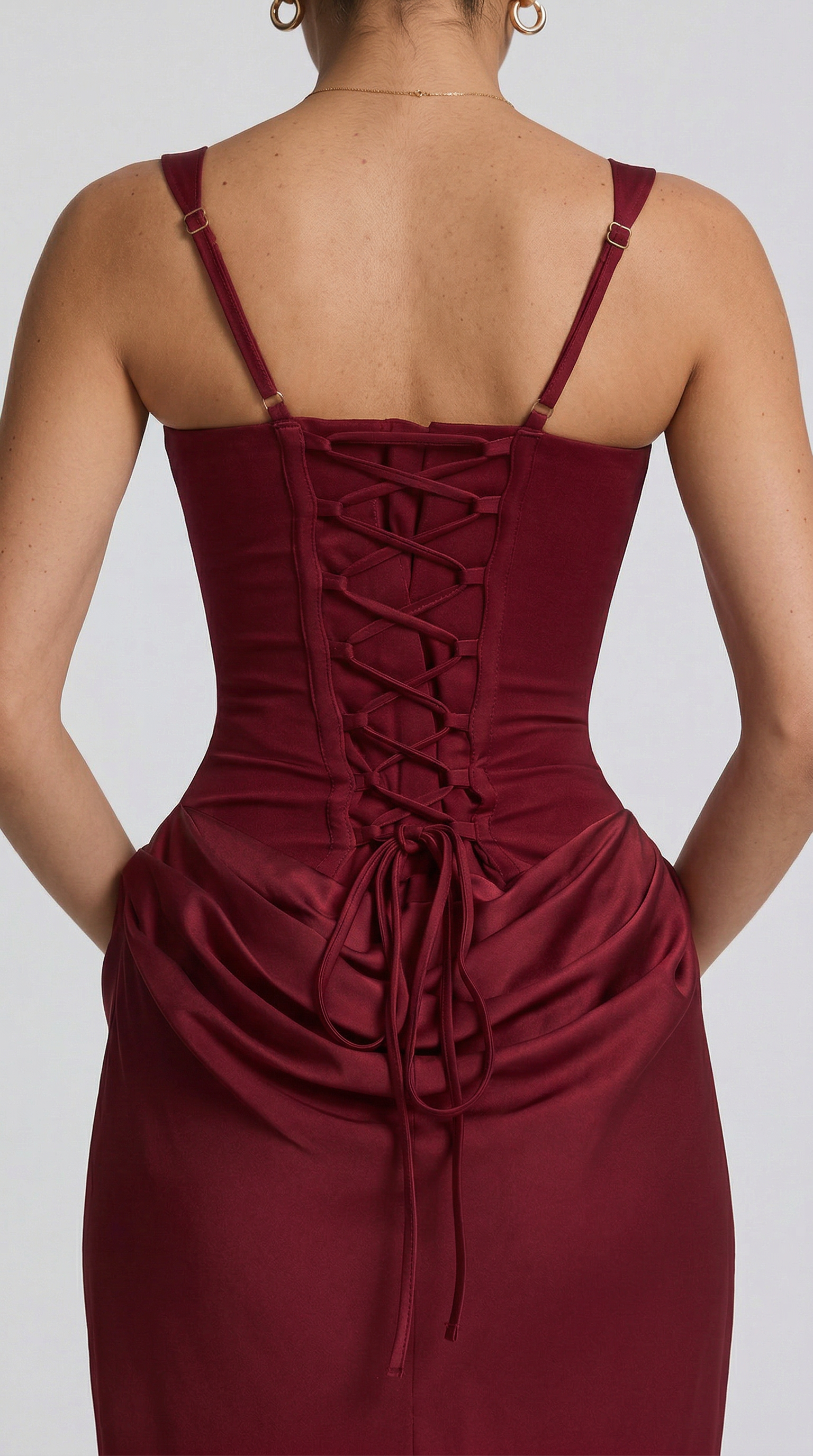 Vestido Maxi Julie Hourglass - Limón