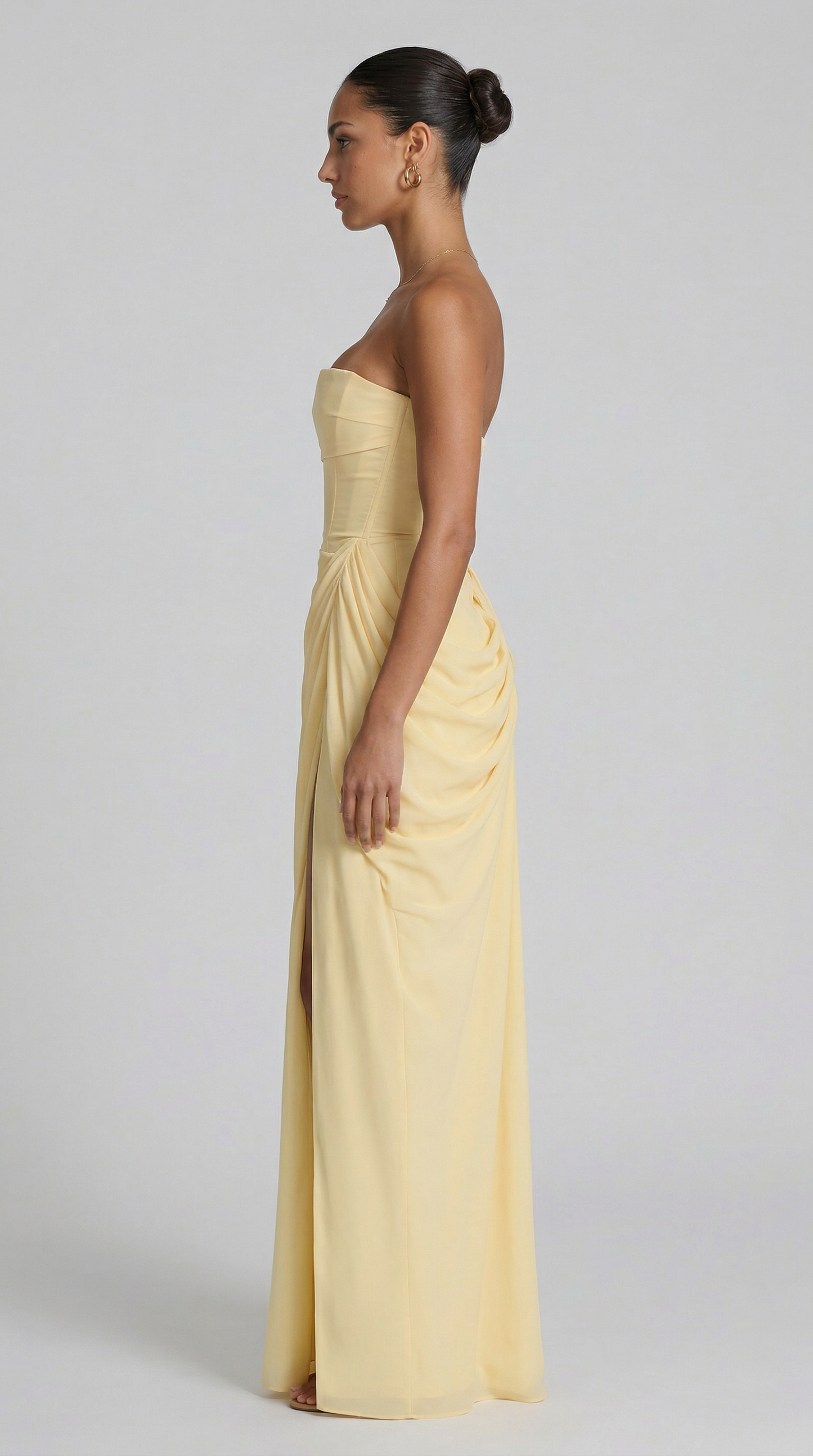 Vestido Maxi Julie Mazi - Limón