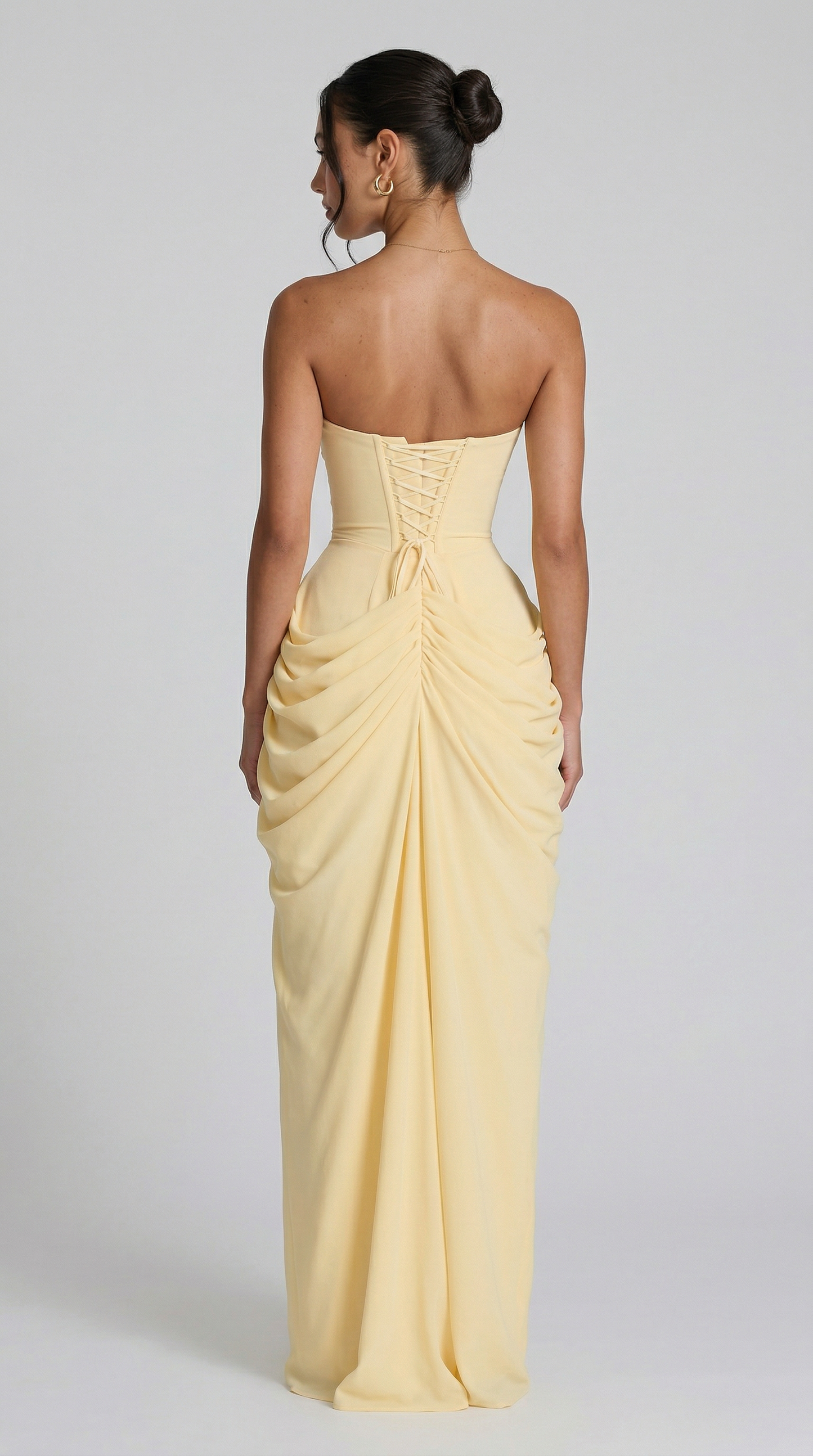 Vestido Maxi Julie Mazi - Limón