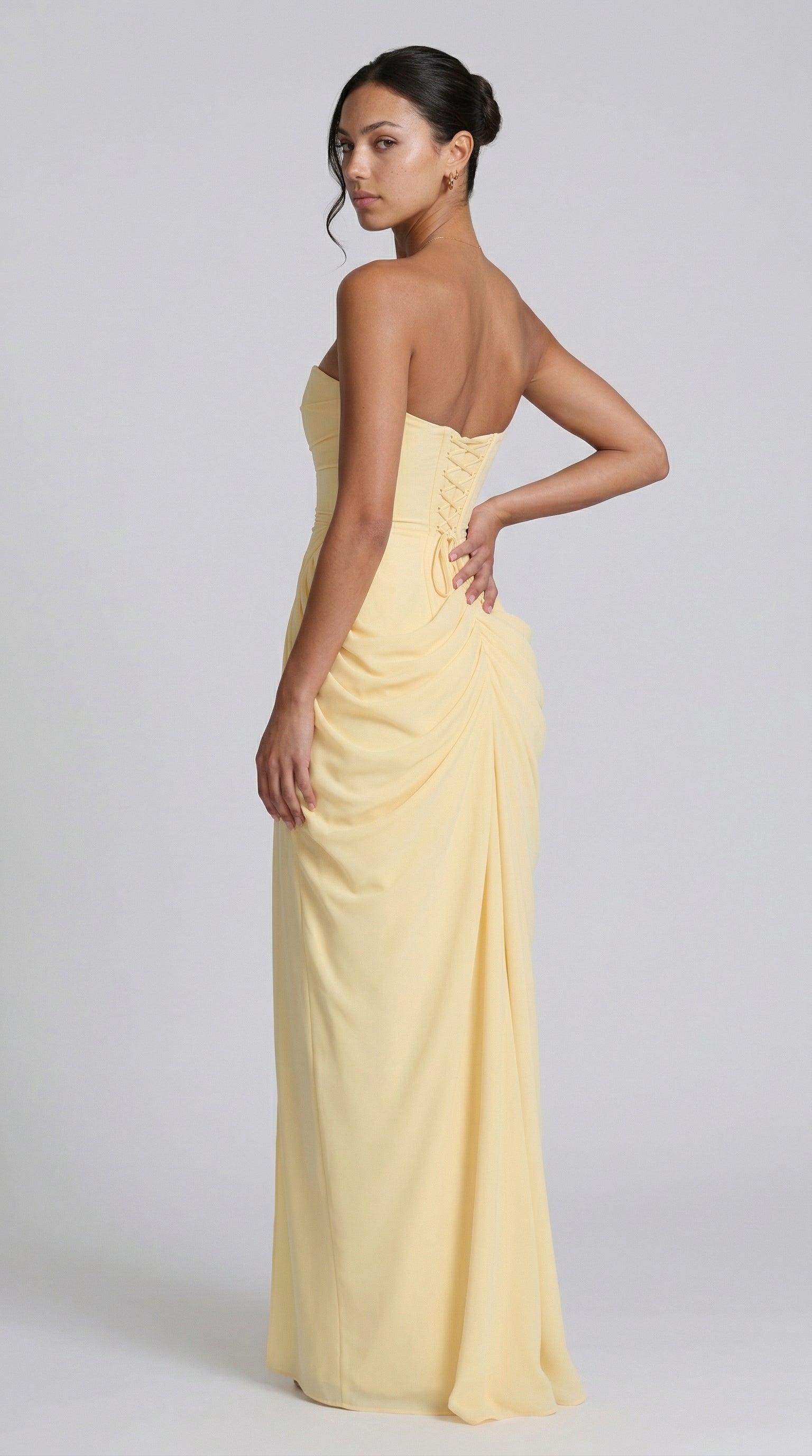 Vestido Maxi Julie Mazi - Limón