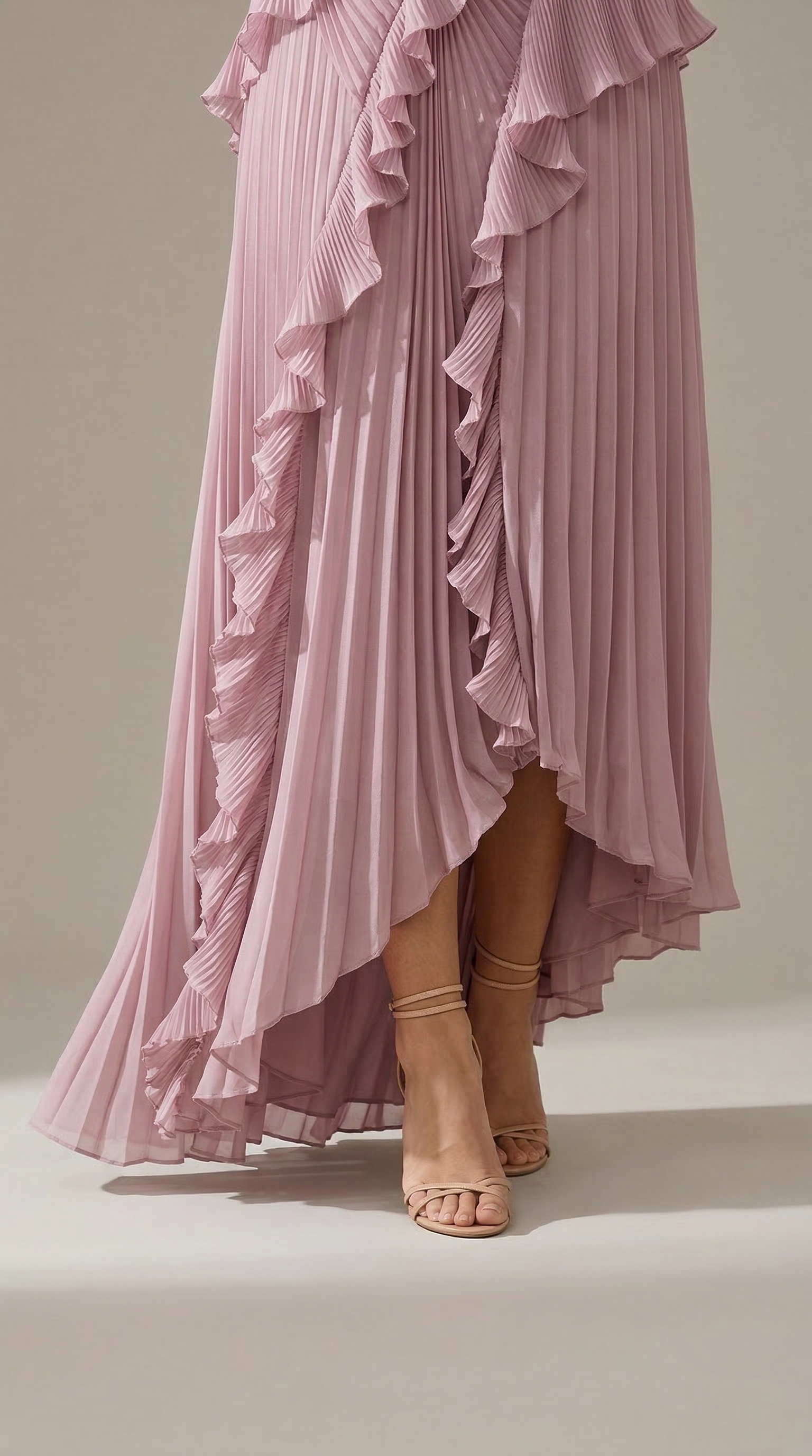 Vestido con volantes edición limitada - Rosa