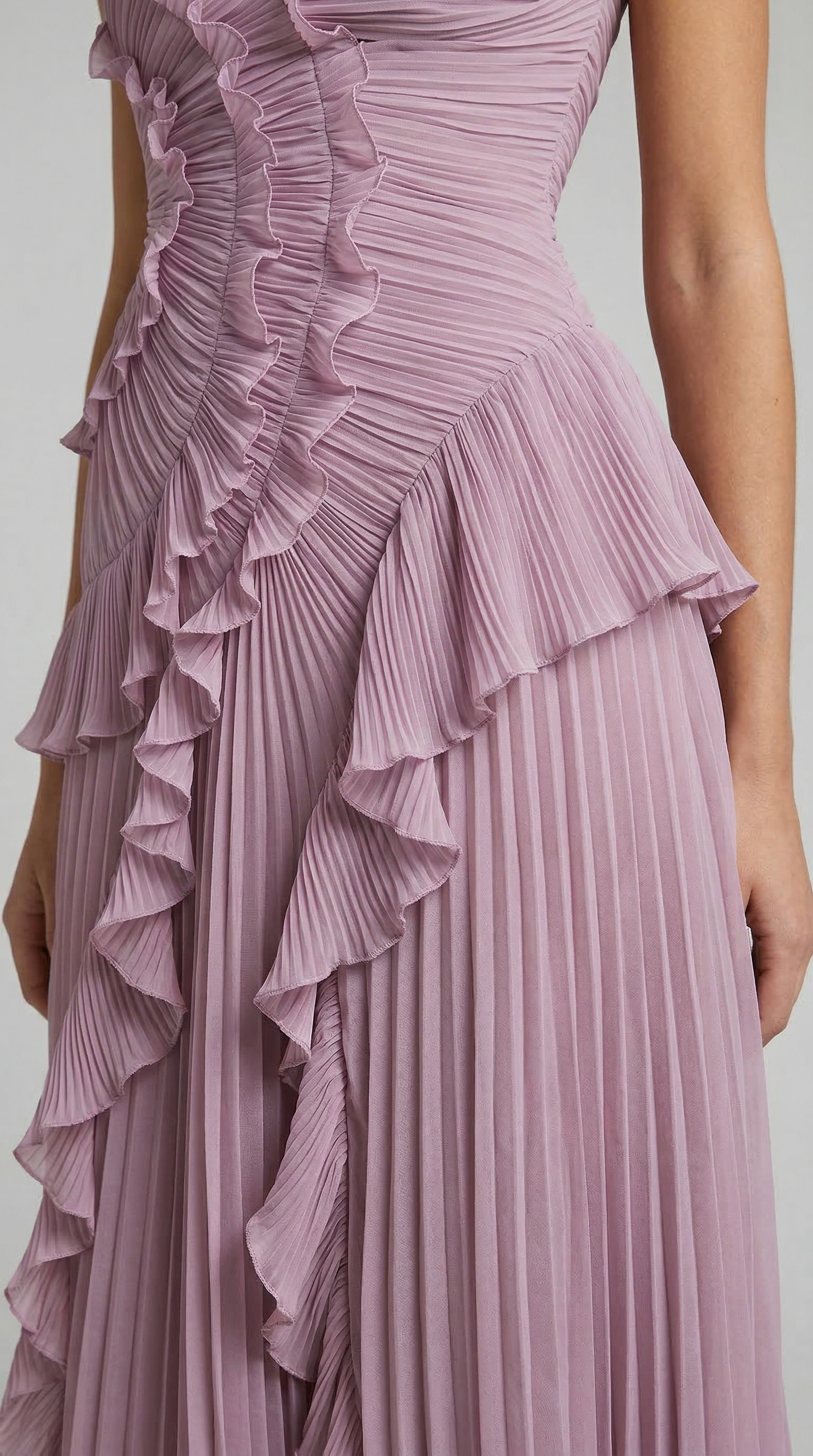 Vestido con volantes edición limitada - Rosa