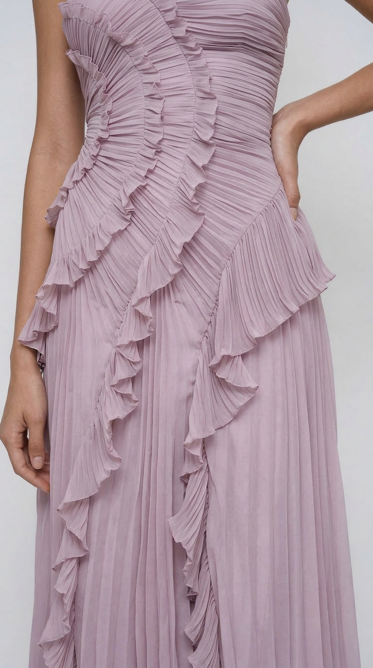 Vestido con volantes edición limitada - Rosa