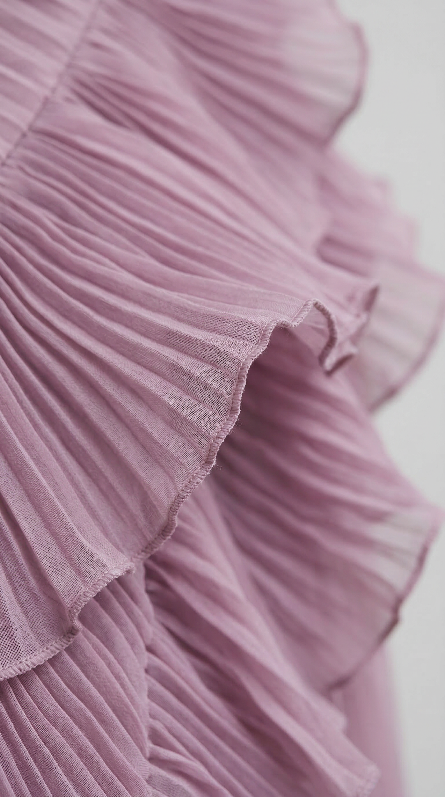 Vestido con volantes edición limitada - Morado