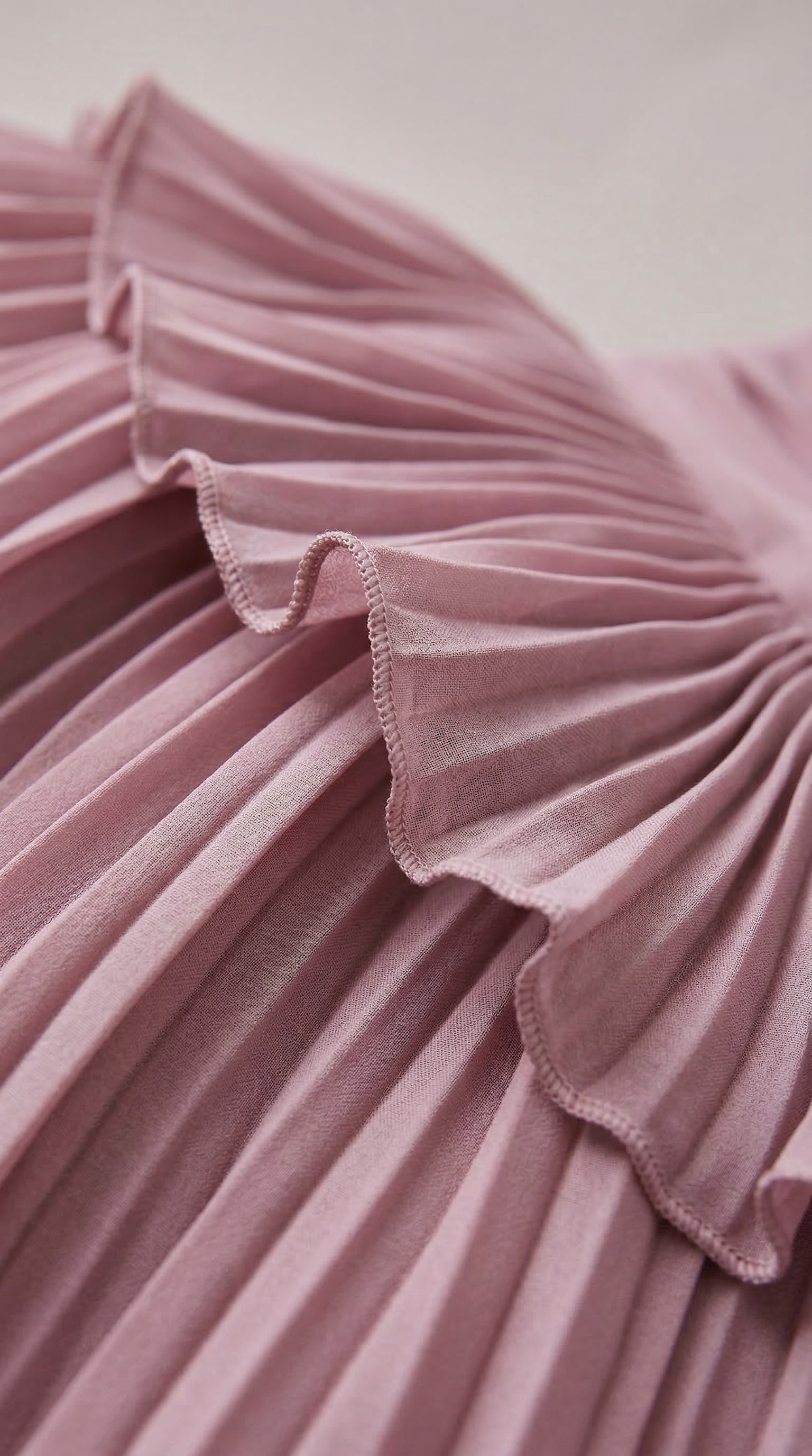 Vestido con volantes edición limitada - Morado