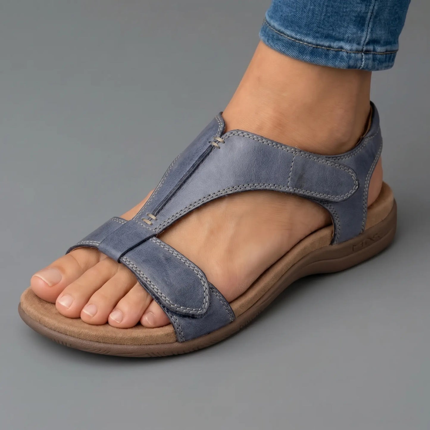 Lara Sandalias Ortopédicas Ergonómicas - Azul