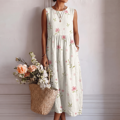 Emilia | Vestido midi fluido
