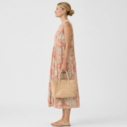 Adriana | Vestido midi fluido