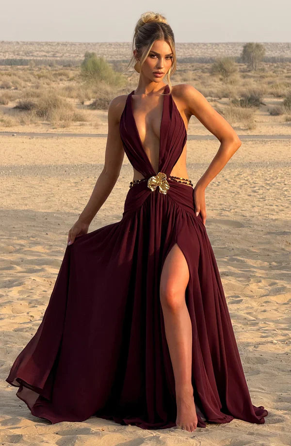 Vestido Maxi Indianna - Rojo cereza