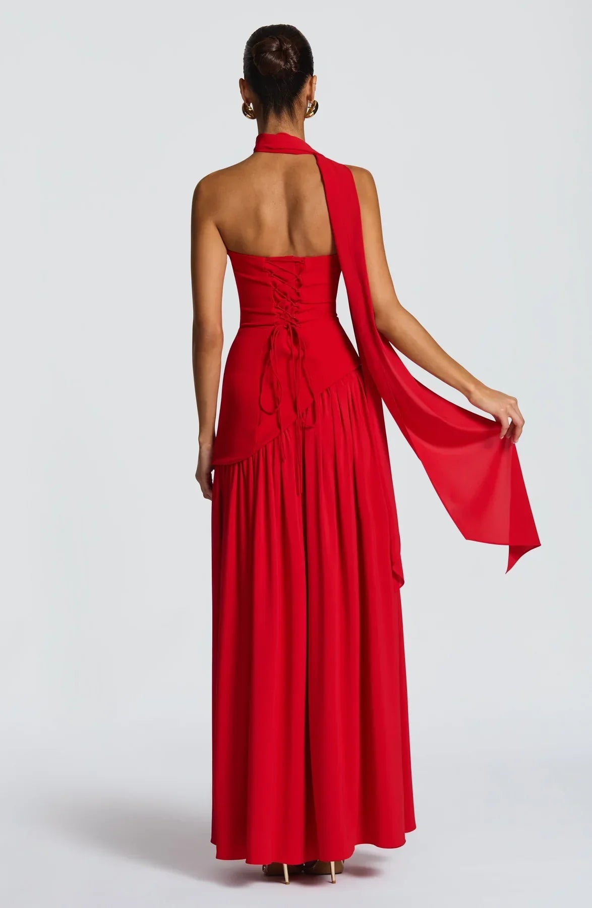 Vestido Maxi Aura - Rojo