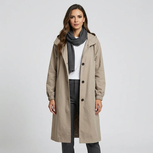 Samantha™ | Elegante y impermeable trench-coat